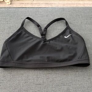 Women's Black Nike Sports Bra